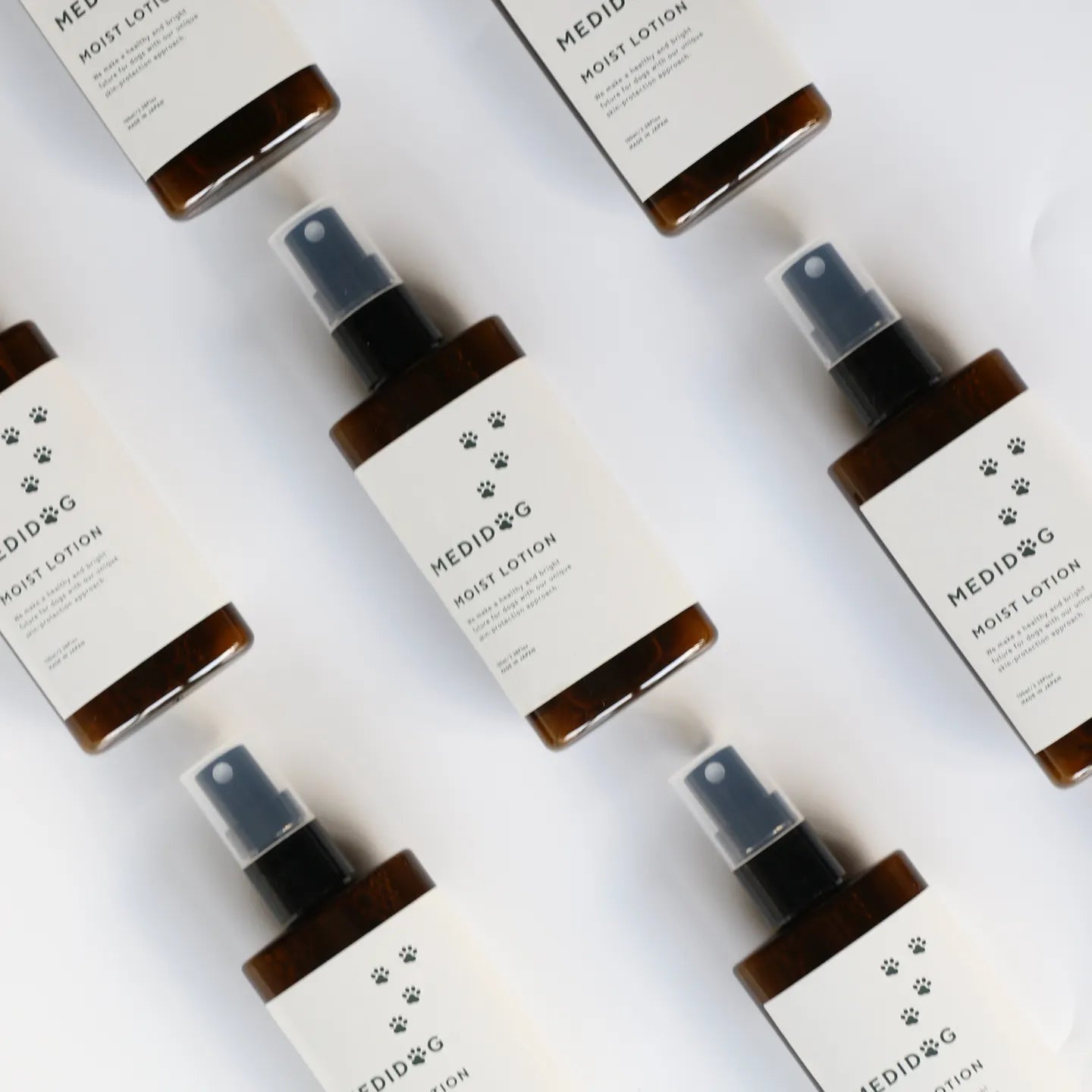 MEDIDOG MOIST LOTION　犬用スキン＆ブラッシングトリートメント 細胞エキス＆セラミド1ヵ月用サイズ（50ml）
